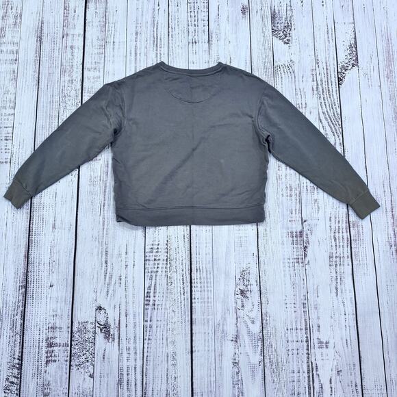 Patagonia Noble Grey Organic Cotton Crewneck Sweatshirt Women’s M - Picture 2 of 8